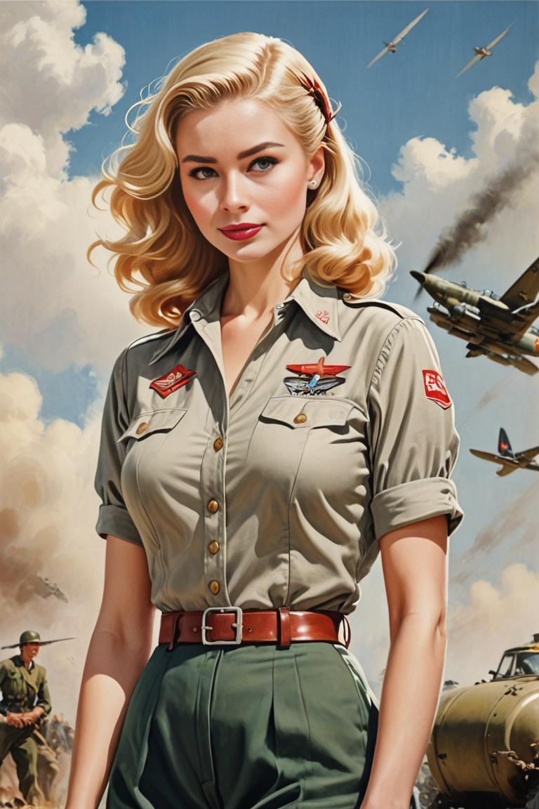 Photify AI prompt preview for World War 2 Pinup Girls pack - 240 - 2025-07-13T20:12:10.792Z