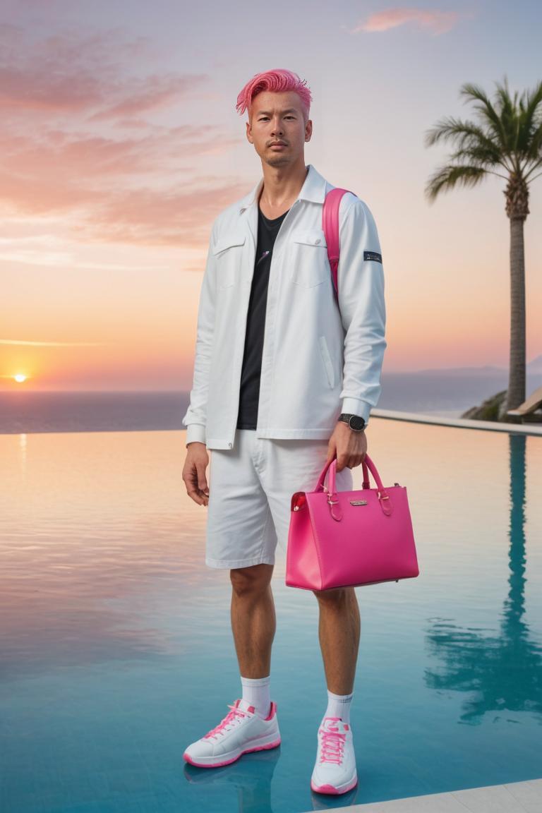 Photify AI prompt preview for Sunset Vogue pack - 240 - 2025-10-30T18:37:44.867Z