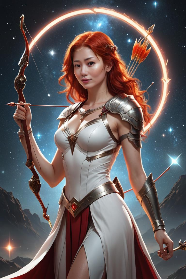 Photify AI prompt preview for Sagittarius Babes pack - 240 - 2025-05-09T07:13:23.464Z