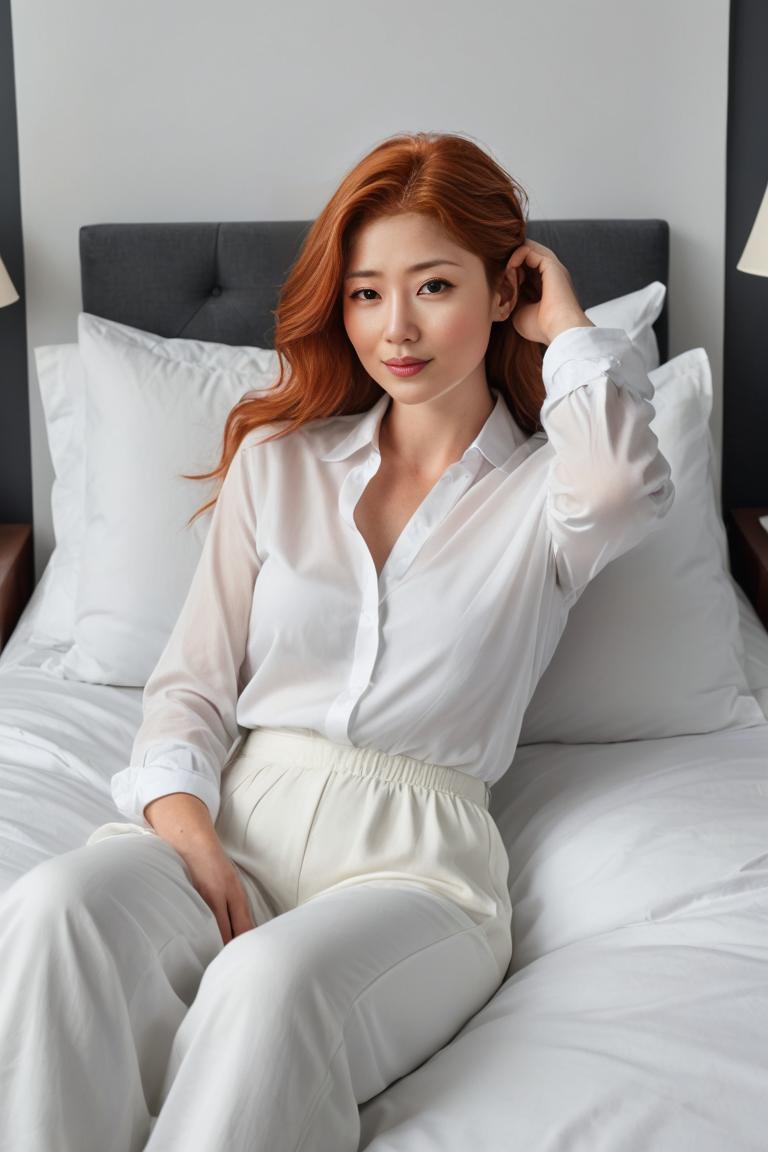 Photify AI prompt preview for White Shirt Seduction pack - 240 - 2025-12-11T05:52:31.607Z