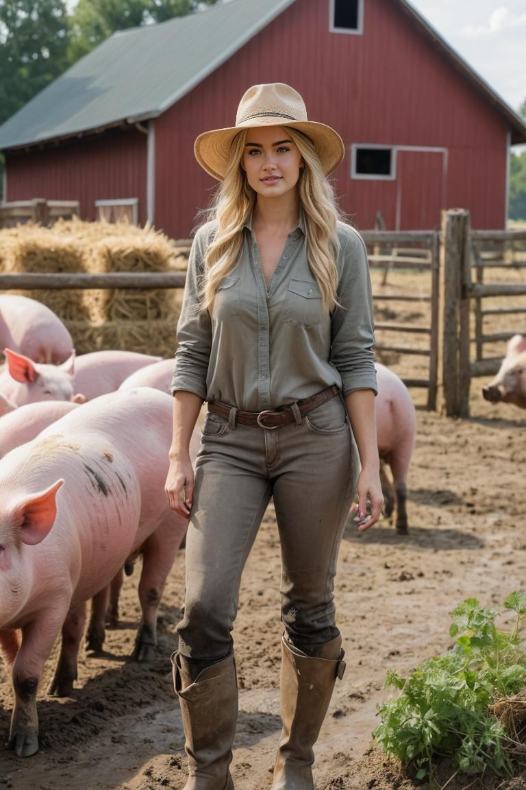 Photify AI prompt preview for Pig Fence pack - 240 - 2025-04-30T17:37:55.948Z