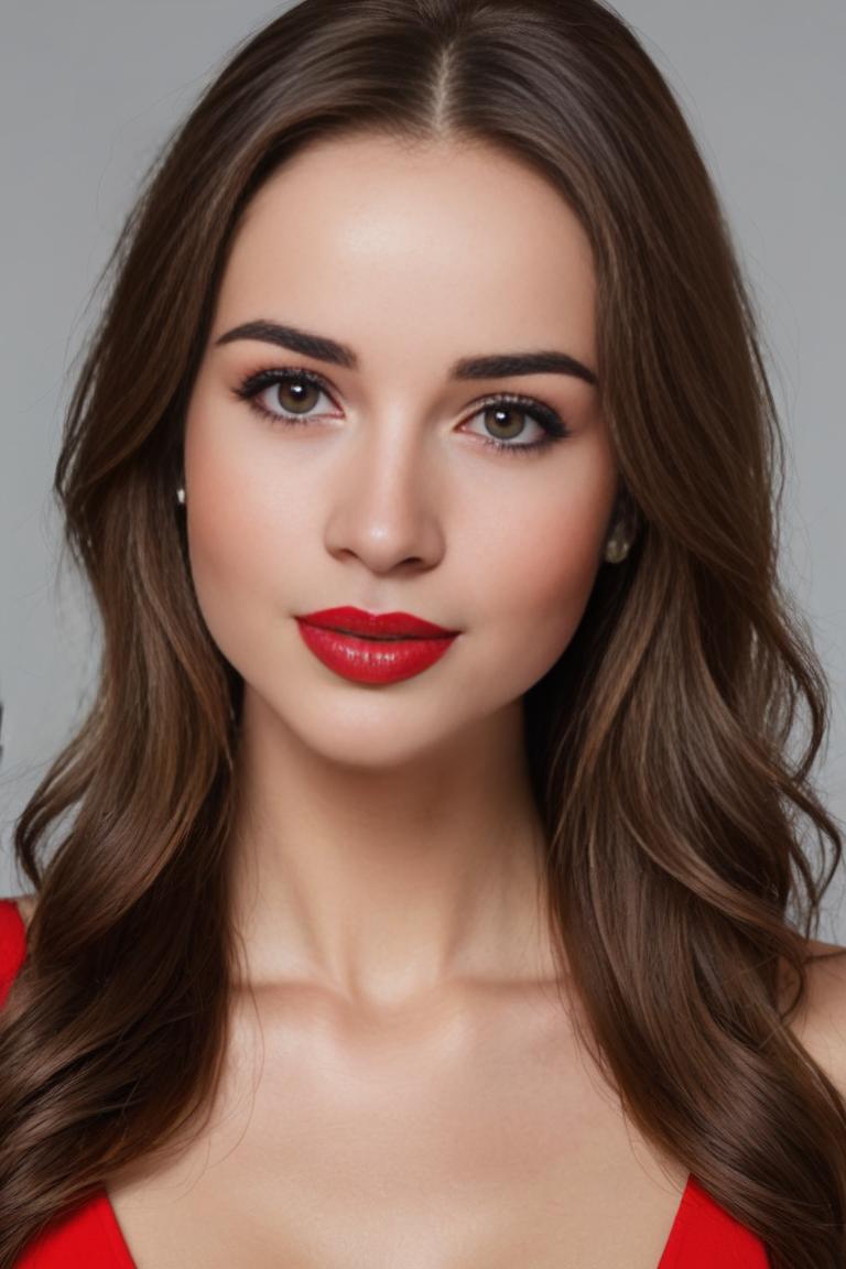 Photify AI prompt preview for Red Make-up pack - 240 - 2025-04-21T11:23:14.601Z