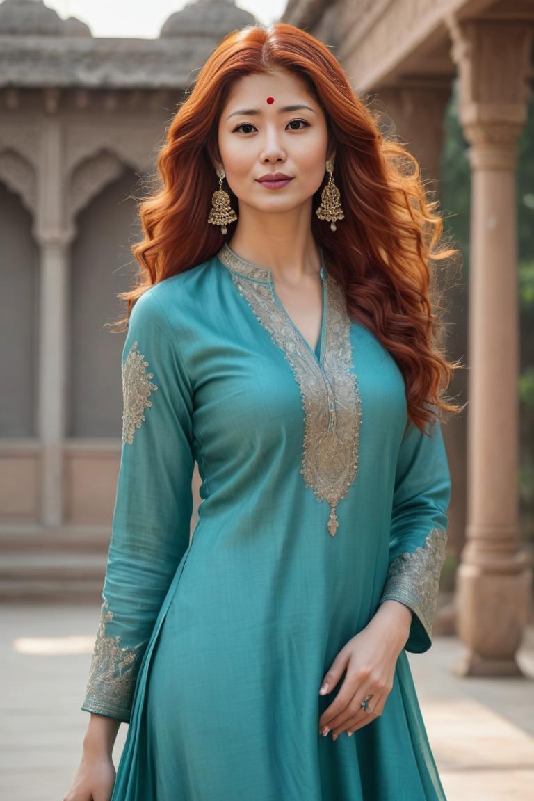 Photify AI prompt preview for Elegant Indian Attire pack - 240 - 2025-06-23T13:15:51.064Z