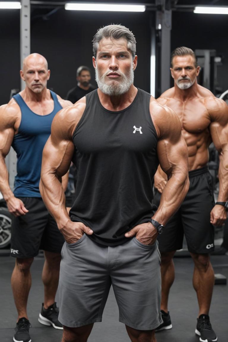 Photify AI prompt preview for Bearded Flex pack - 240 - 2025-04-19T11:13:05.055Z