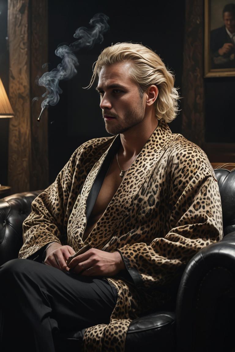 Photify AI prompt preview for Leopard Robe pack - 240 - 2025-05-09T06:22:42.603Z