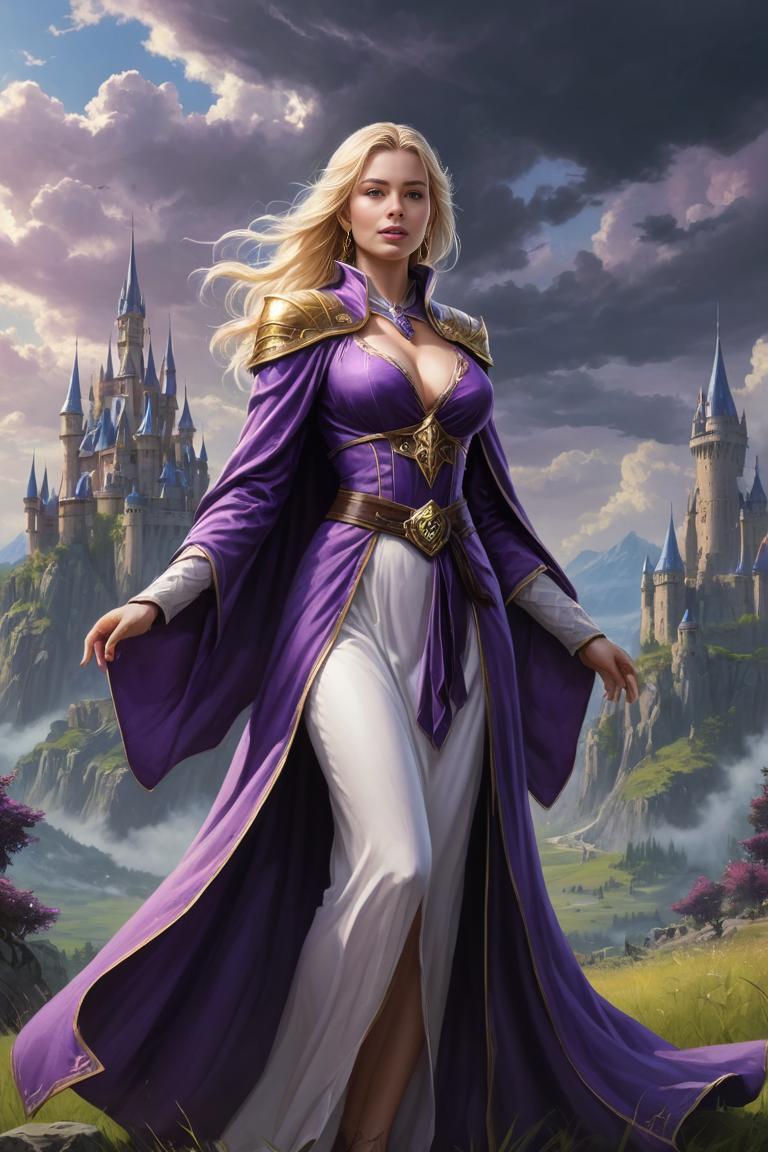 Photify AI prompt preview for Sorceress In Purple Robe pack - 240 - 2025-04-30T23:44:38.752Z