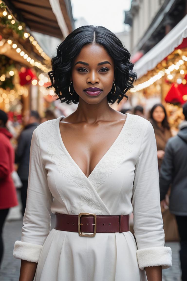 Photify AI prompt preview for Modern Mrs. Claus pack - 240 - 2025-12-04T20:18:17.984Z