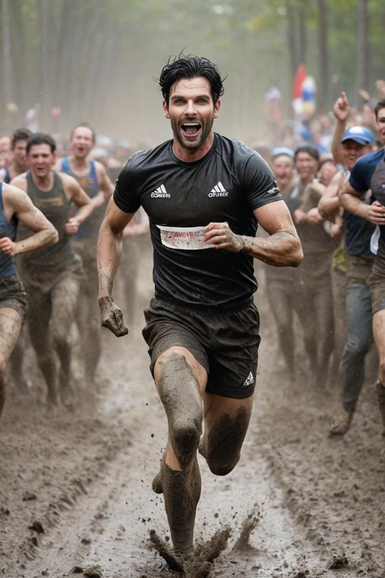 Photify AI prompt preview for Mud Race Moments pack - 240 - 2025-05-09T07:36:21.188Z