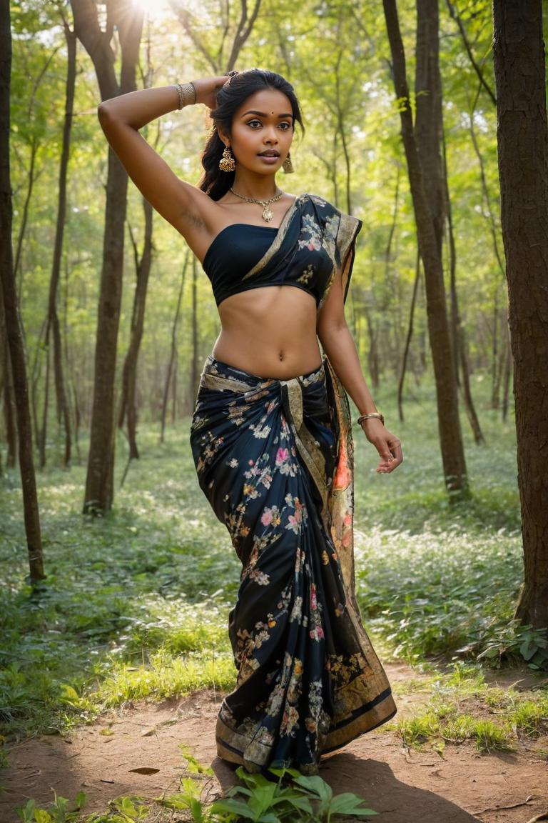 Photify AI prompt preview for Swinging In Saree pack - 240 - 2025-05-30T23:38:44.816Z