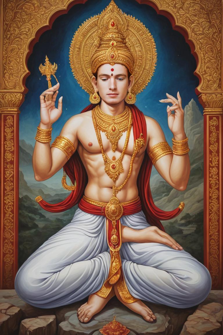 Photify AI prompt preview for Hindu Myths pack - 240 - 2025-05-09T07:39:20.574Z