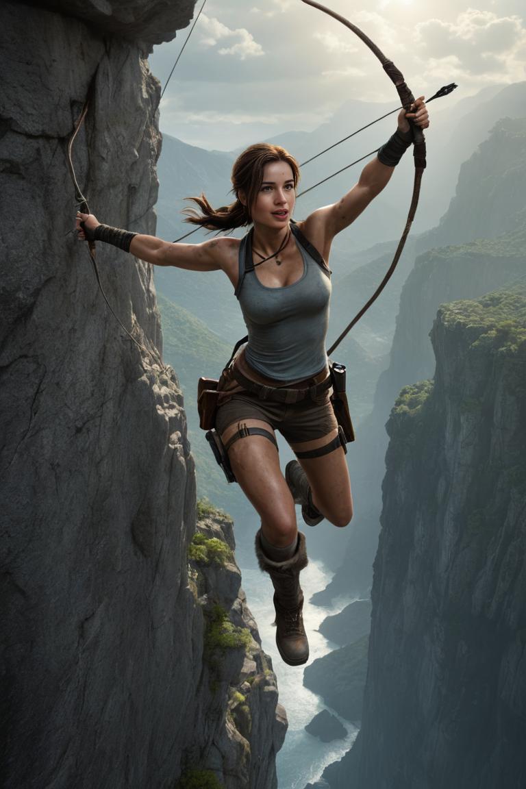 Photify AI prompt preview for Lara Croft 1 pack - 240 - 2025-04-20T16:41:49.640Z