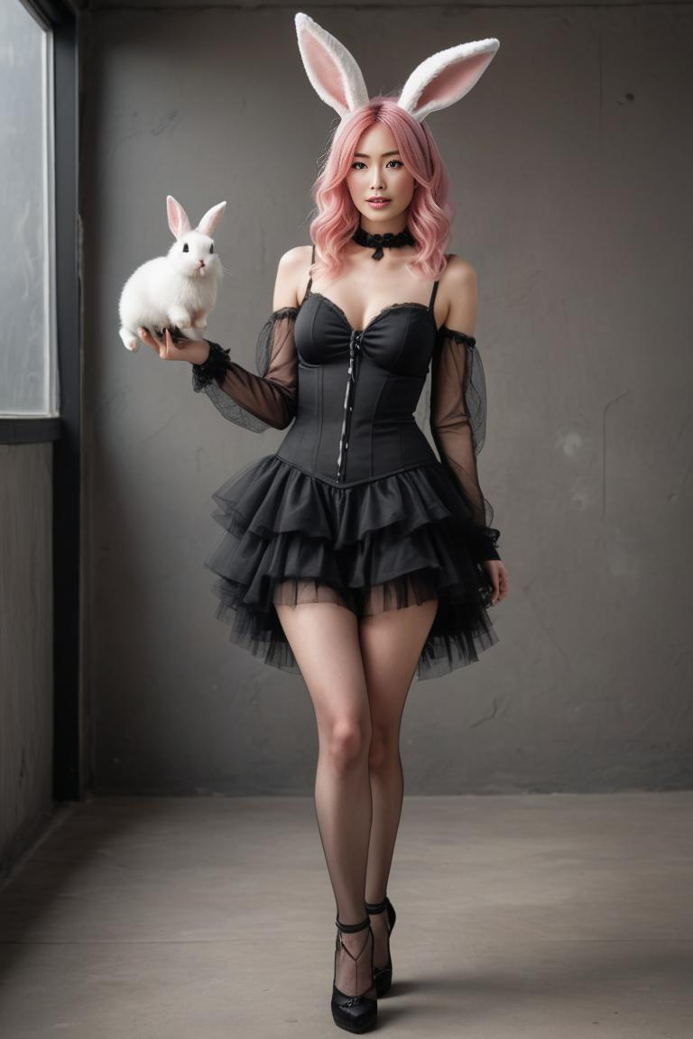 Photify AI prompt preview for Chic Bunny pack - 240 - 2025-06-12T22:24:28.608Z
