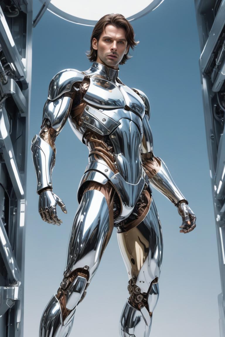 Photify AI prompt preview for Chrome Cyborg pack - 240 - 2025-04-28T09:45:13.091Z