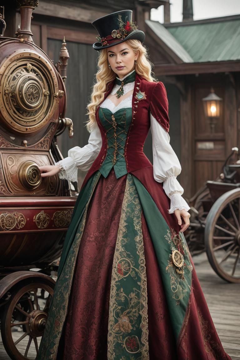 Photify AI prompt preview for Steampunk Christmas pack - 240 - 2025-11-06T02:07:07.535Z