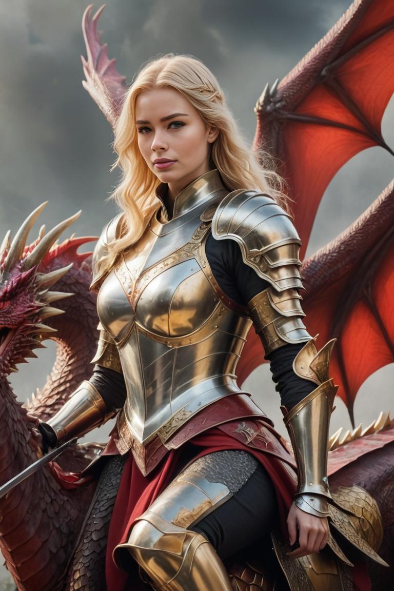 Photify AI prompt preview for Templar Knights Riding Dragons pack - 240 - 2025-04-19T02:14:04.306Z