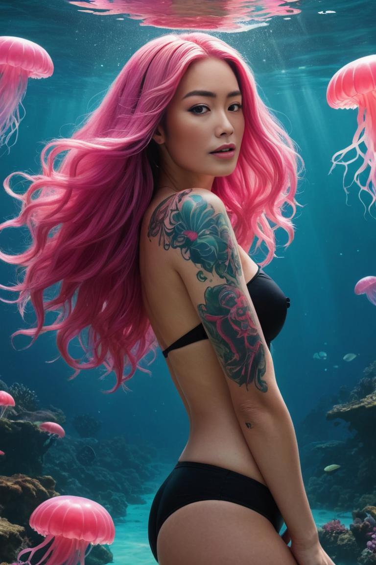 Photify AI prompt preview for Jellyfish Joy pack - 240 - 2025-04-26T19:51:10.144Z