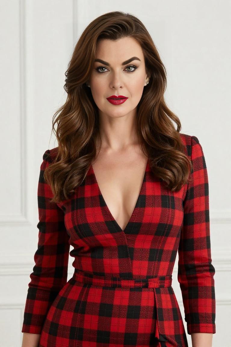 Photify AI prompt preview for Red Plaid Confidence pack - 240 - 2026-05-02T05:54:25.193Z