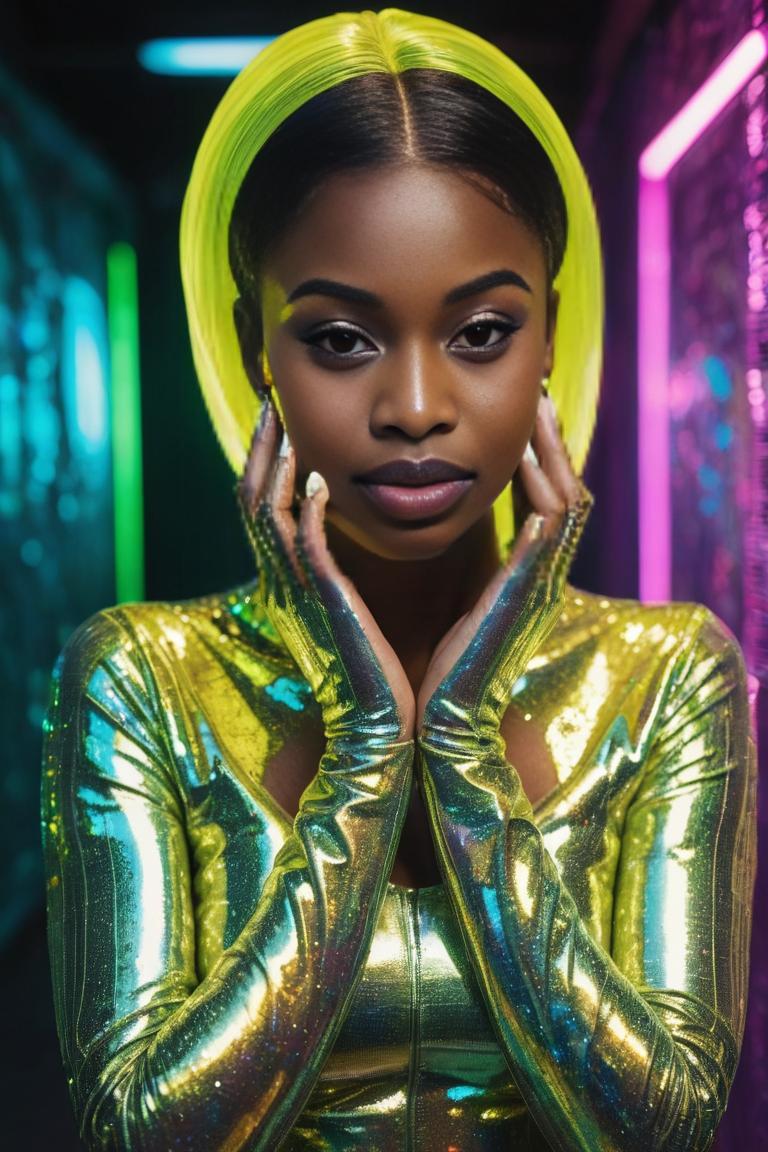 Photify AI prompt preview for Neon Fashion For All pack - 240 - 2025-04-21T10:52:14.317Z