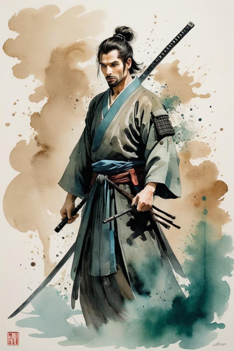 Photify AI prompt preview for Samurai Ink pack - 240 - 2025-04-26T20:47:19.294Z