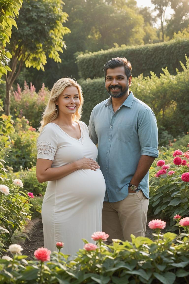 Photify AI prompt preview for Indian Man And Pregnant Wife pack - 240 - 2025-05-31T00:33:38.070Z
