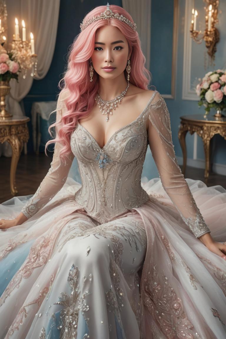 Photify AI prompt preview for Bold And Bright Wedding Dresss pack - 240 - 2025-04-28T02:47:11.859Z