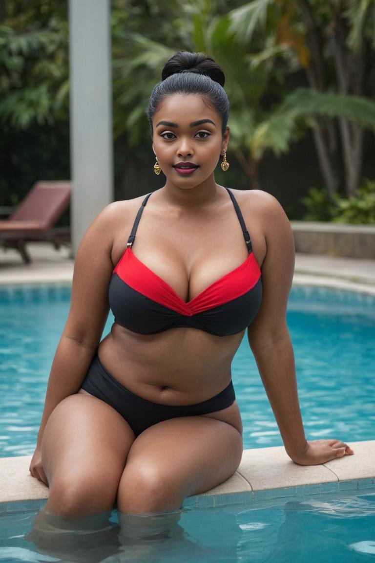 Photify AI prompt preview for Bikini Queen Curvy pack - 240 - 2025-04-26T19:54:06.634Z
