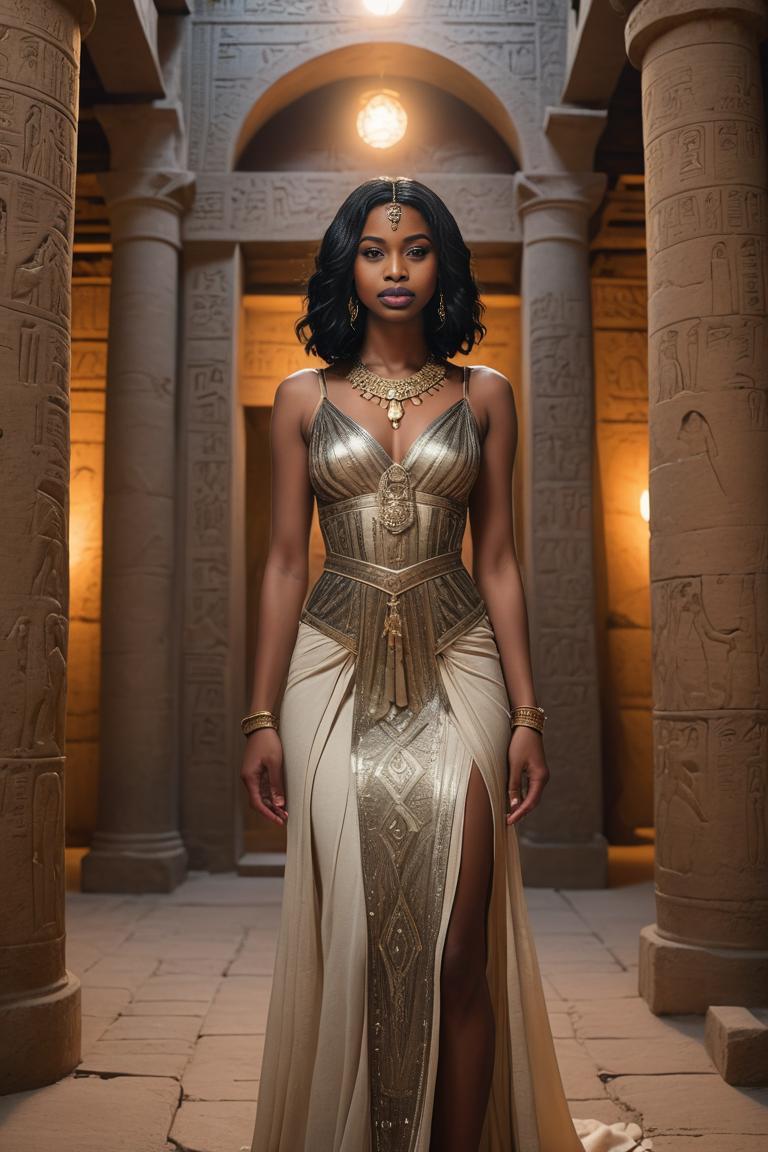 Photify AI prompt preview for The Egyptian Princess pack - 240 - 2025-04-18T19:57:19.968Z
