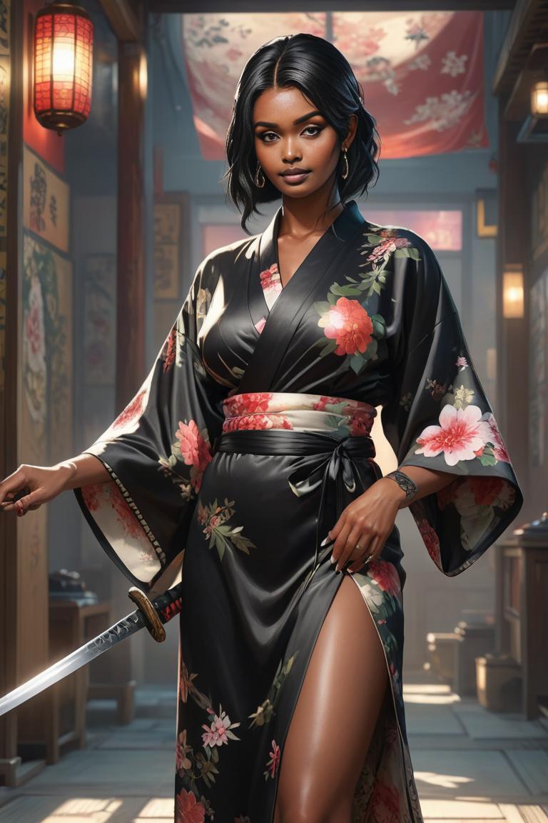 Photify AI prompt preview for (gta) Samurai Seduction pack - 240 - 2025-05-31T00:22:20.392Z