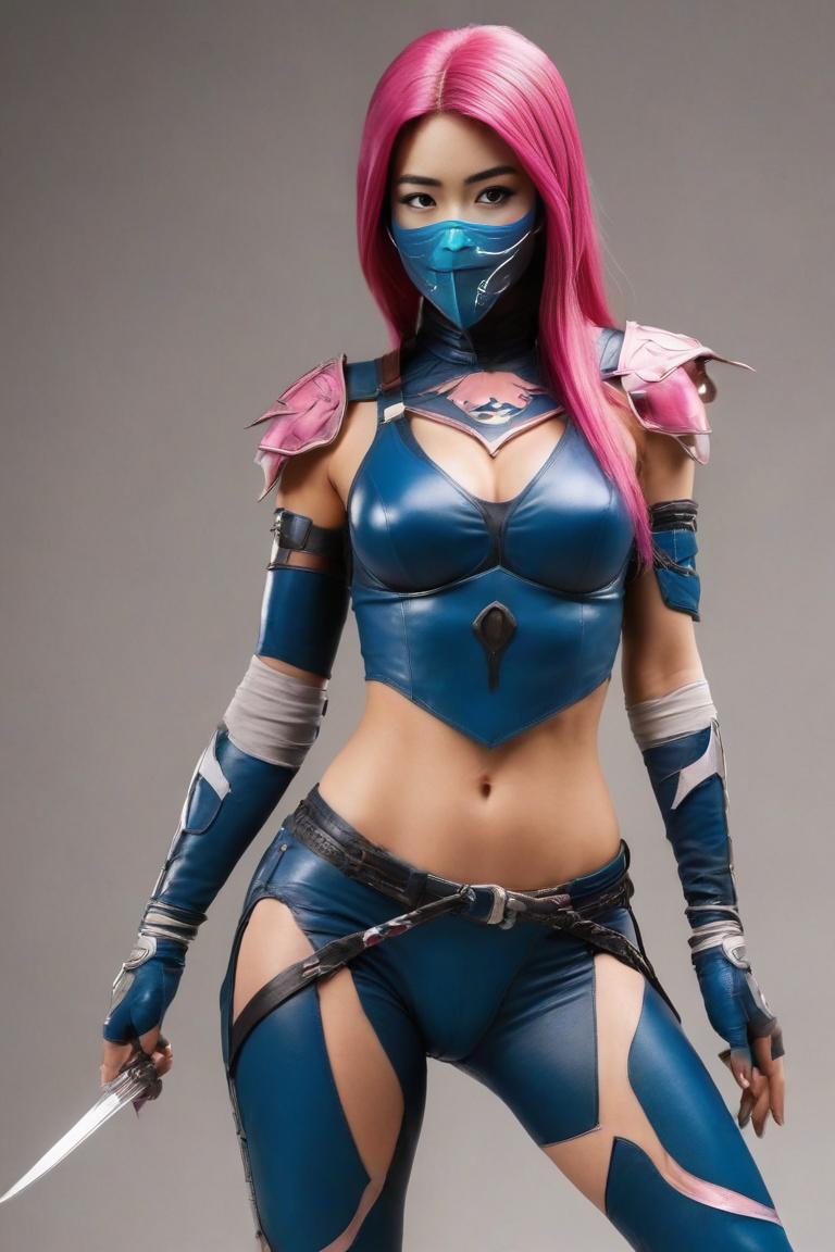 Photify AI prompt preview for Mortal Kombat (female) pack - 240 - 2025-04-30T16:27:06.572Z