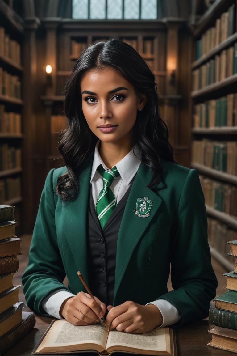 Photify AI prompt preview for Slytherin Students pack - 240 - 2025-05-31T00:06:06.199Z