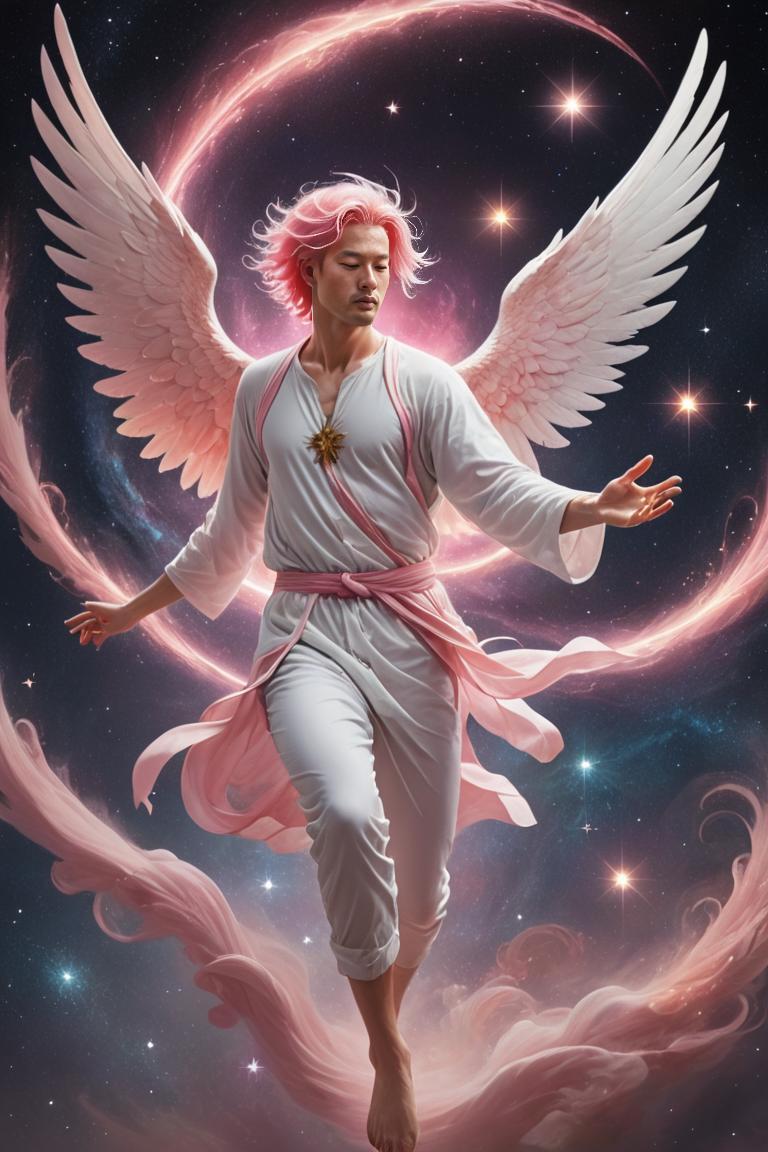Photify AI prompt preview for Cosmic Angel pack - 240 - 2025-05-13T09:05:37.891Z