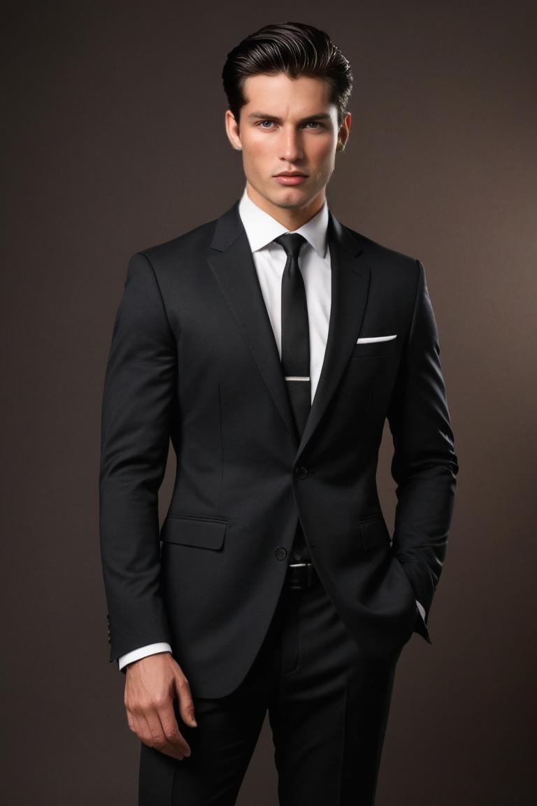Photify AI prompt preview for Black Suit pack - 240 - 2025-05-31T00:16:11.664Z