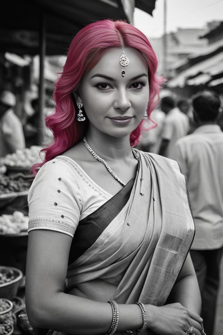 Photify AI prompt preview for B & W Saree Photoshoot pack - 240 - 2025-05-31T00:01:00.560Z