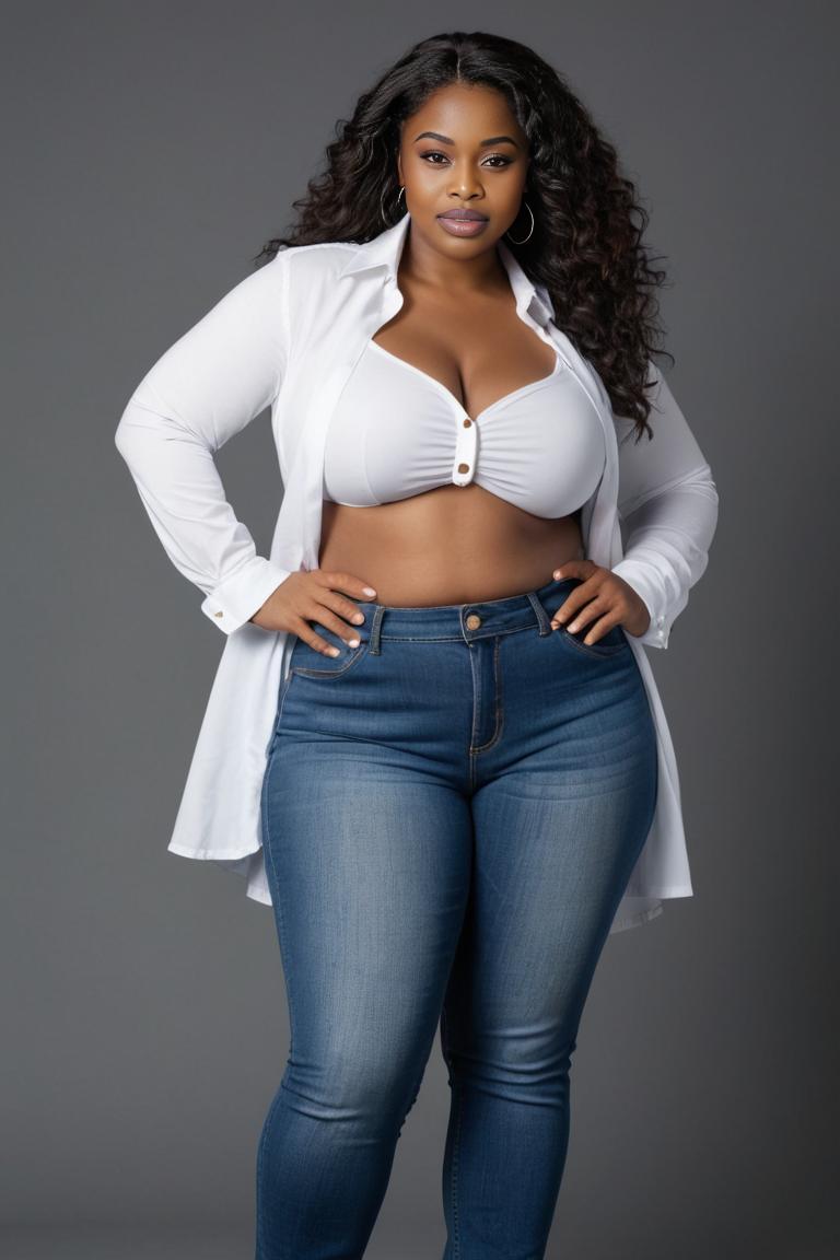 Photify AI prompt preview for Jeans Plus Size pack - 240 - 2025-04-26T20:39:30.181Z