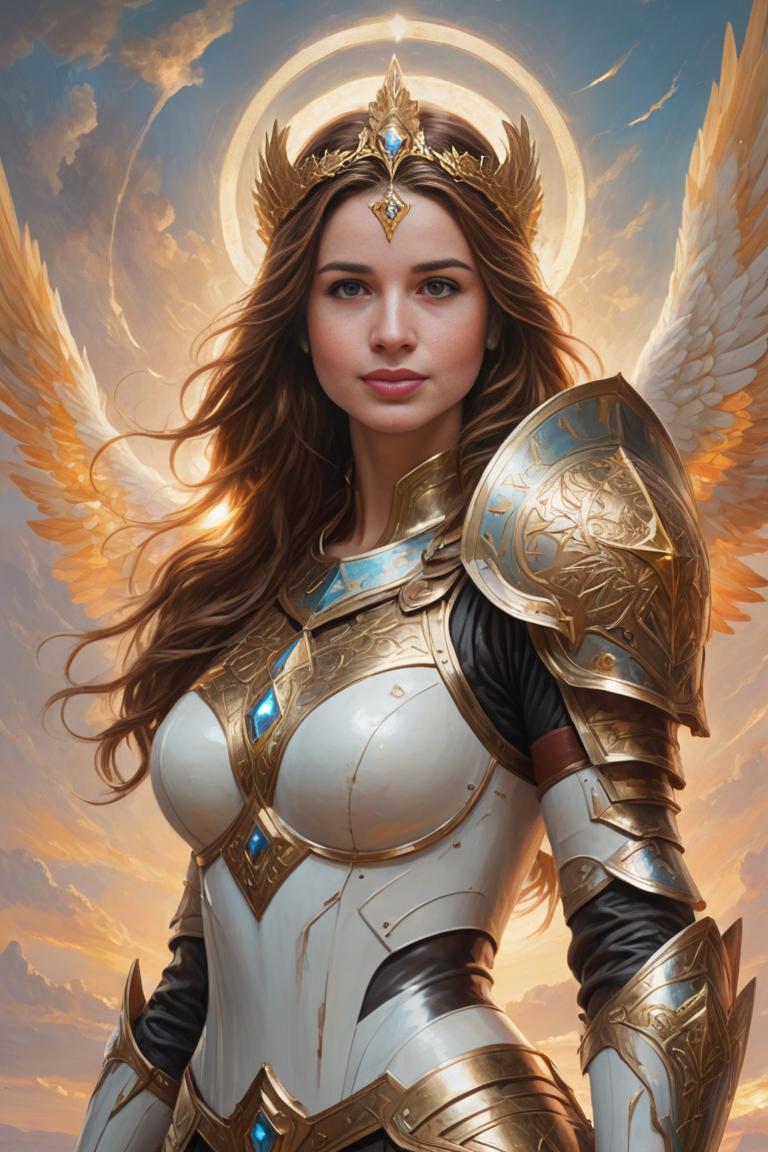 Photify AI prompt preview for Heavenly Defender pack - 240 - 2025-05-31T00:09:04.780Z
