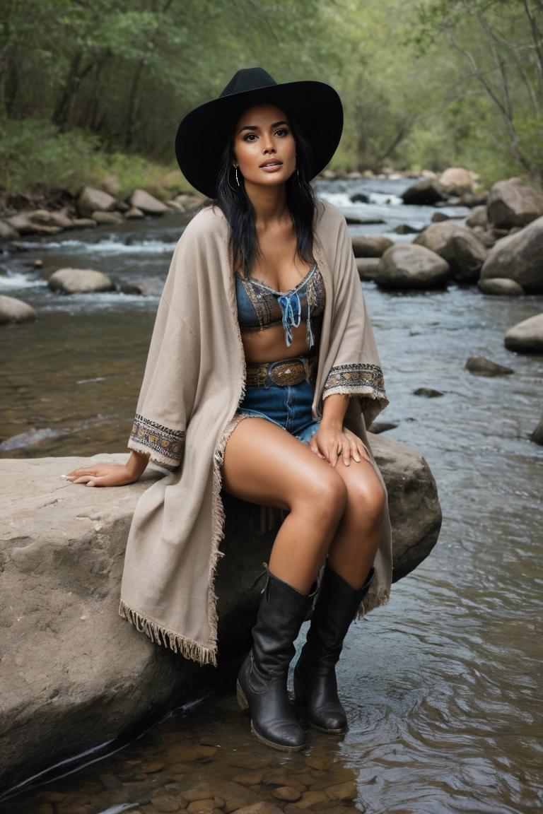 Photify AI prompt preview for Cowgirl Style pack - 240 - 2025-05-31T00:28:27.837Z
