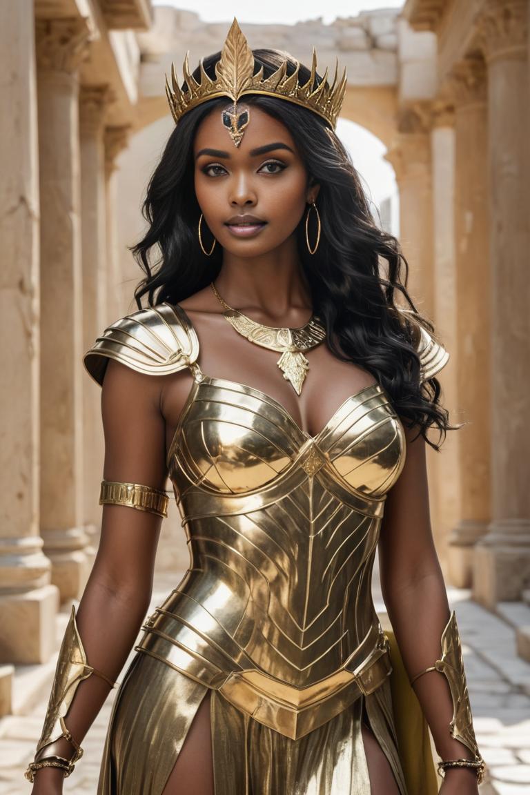 Photify AI prompt preview for Greek Golden Goddess pack - 240 - 2025-04-19T01:31:28.018Z