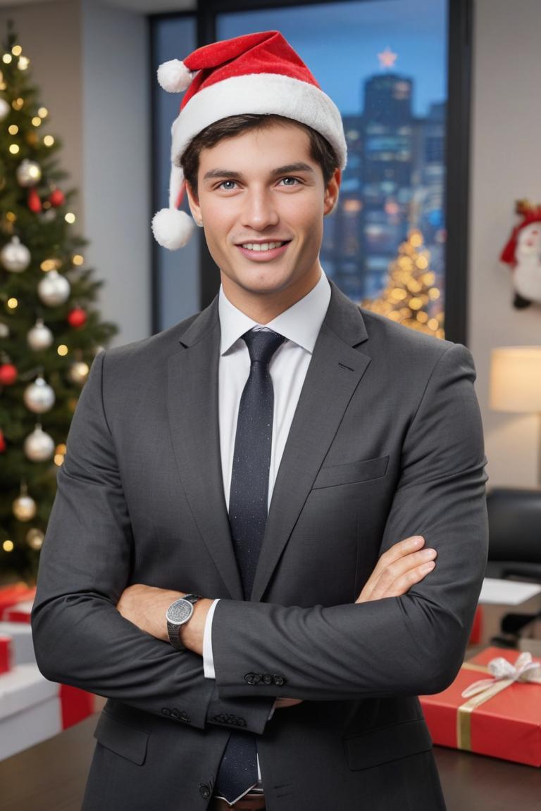 Photify AI prompt preview for Office Christmas Hat pack - 240 - 2025-05-31T00:17:16.164Z