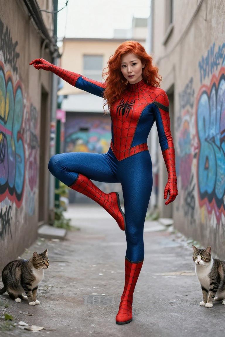 Photify AI prompt preview for Spider Heroine pack - 240 - 2026-03-06T04:55:45.740Z