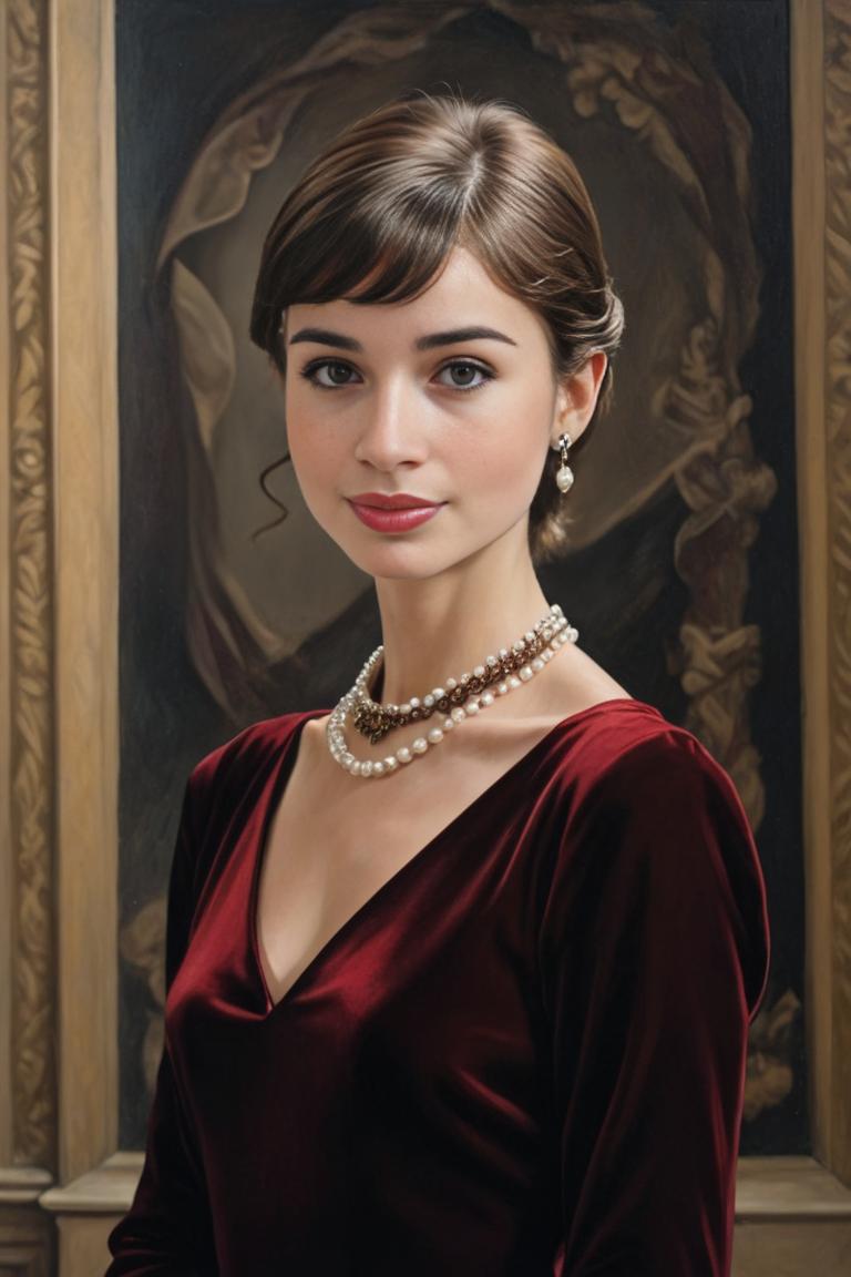 Photify AI prompt preview for Audrey Hepburn 📽️ pack - 240 - 2025-04-26T17:45:26.916Z