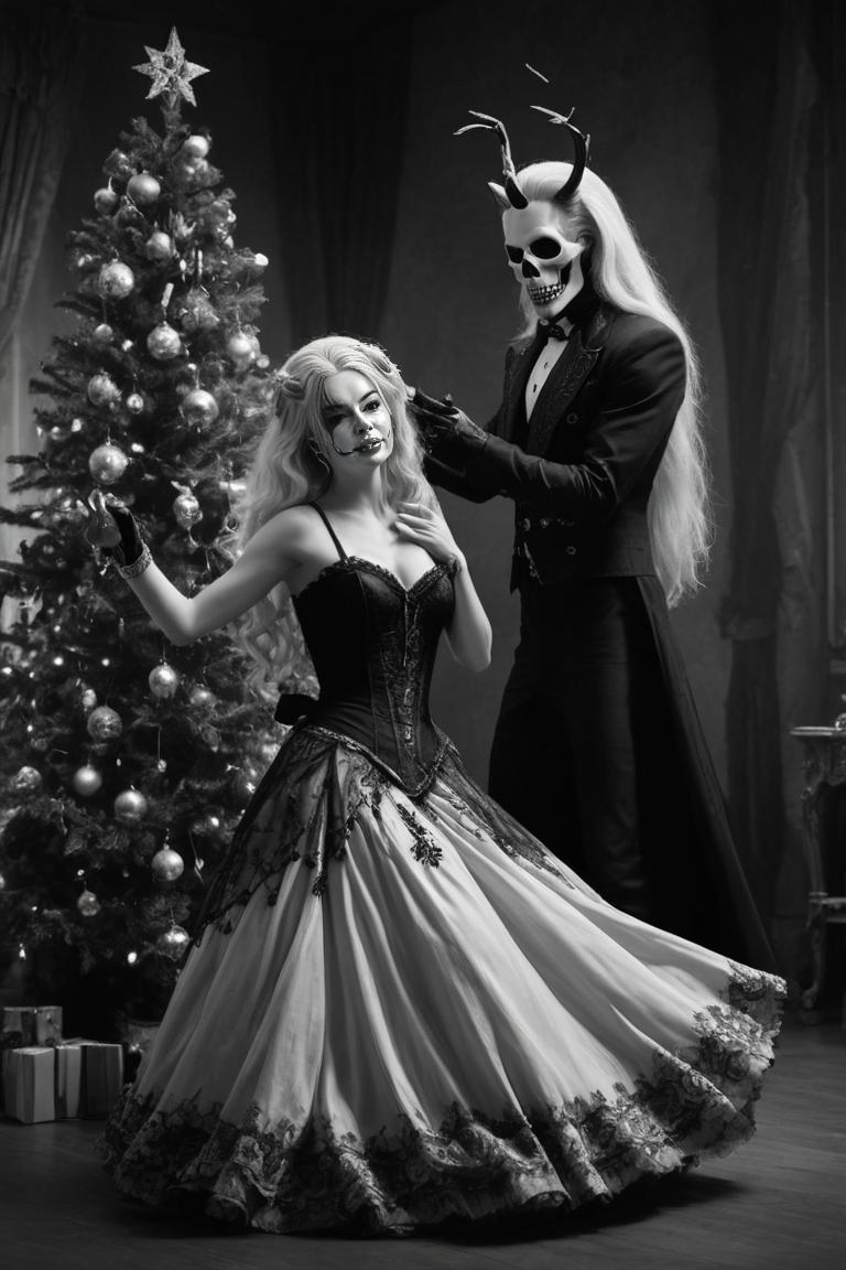 Photify AI prompt preview for Merry Macabre Christmas pack - 240 - 2025-04-28T09:34:01.328Z