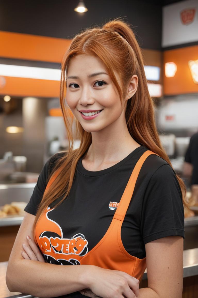 Photify AI prompt preview for Hooters Glam pack - 240 - 2025-04-20T16:47:25.291Z