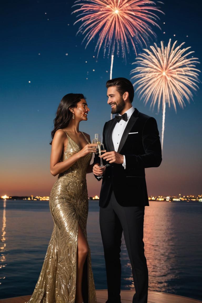 Photify AI prompt preview for New Year Couple pack - 240 - 2025-04-28T08:33:50.420Z
