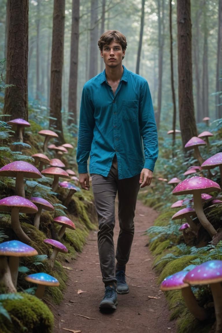 Photify AI prompt preview for Blissful Shroom Journey pack - 240 - 2025-05-31T00:18:15.364Z