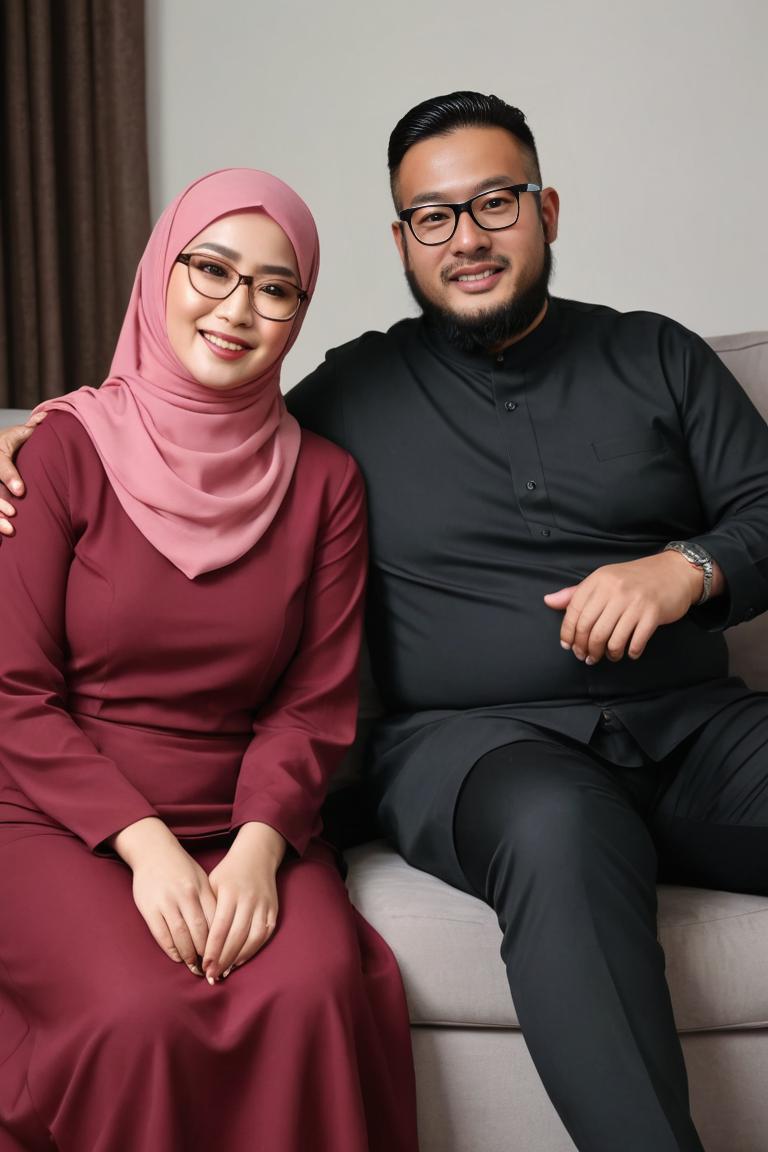 Photify AI prompt preview for Hijabi Couple pack - 240 - 2025-04-28T08:20:07.117Z