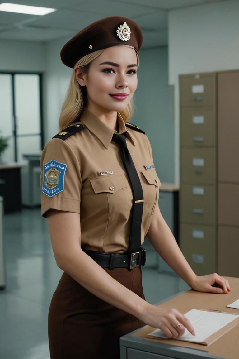 Photify AI prompt preview for Police Woman pack - 240 - 2025-05-31T00:39:38.352Z