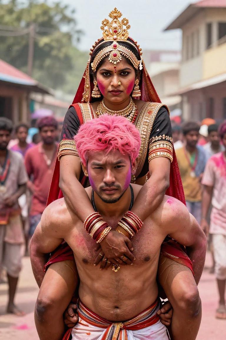 Photify AI prompt preview for Mythological Holi Moment pack - 240 - 2026-08-25T09:08:34.755Z