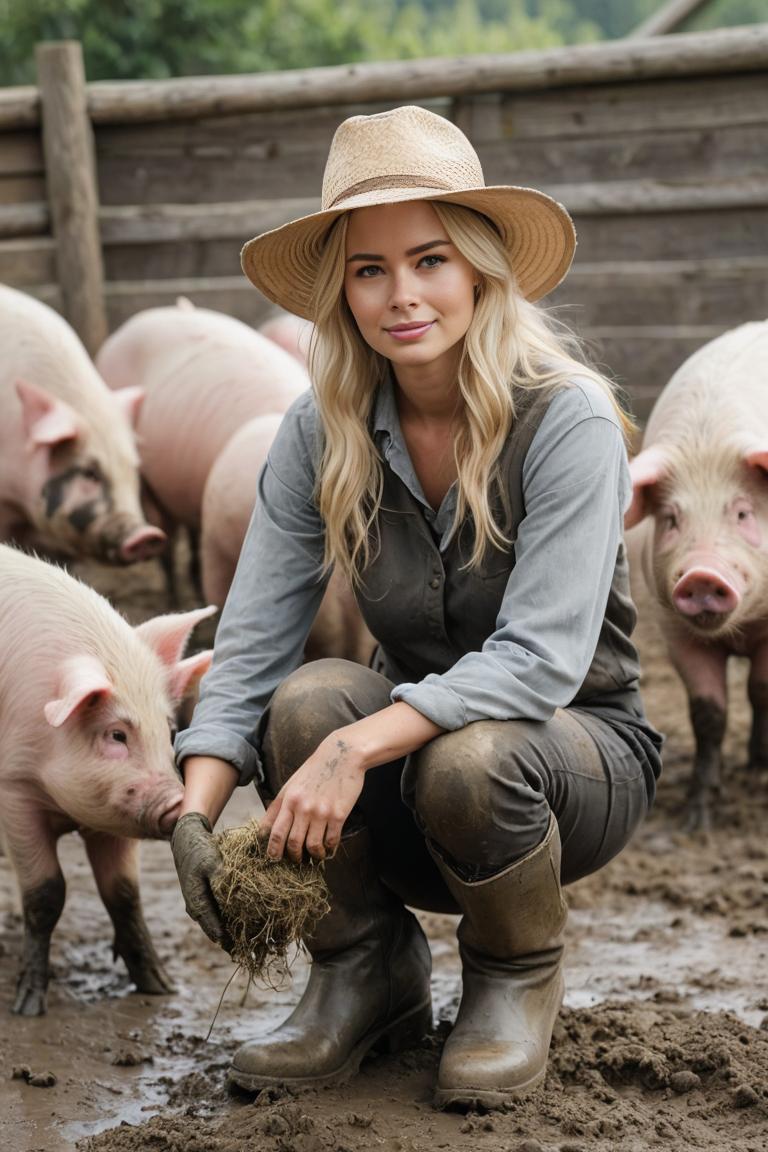 Photify AI prompt preview for Pig Fence pack - 240 - 2025-04-30T17:37:55.948Z