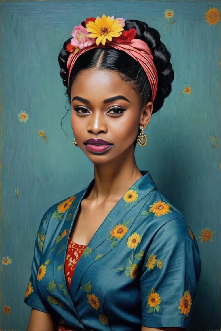 Photify AI prompt preview for Frida Kahlo 🌼🌸🏵️ pack - 240 - 2025-05-09T07:53:31.175Z