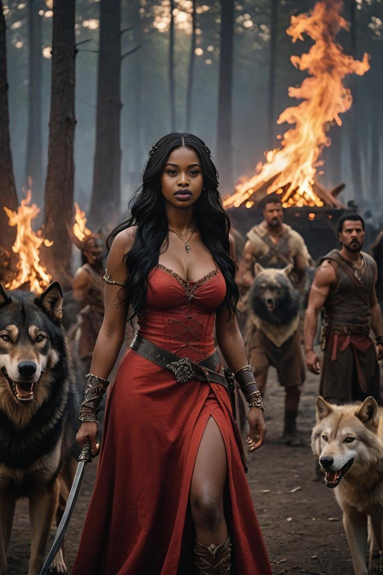 Photify AI prompt preview for Barbarian Wolf Queen pack - 240 - 2026-01-07T08:19:01.880Z